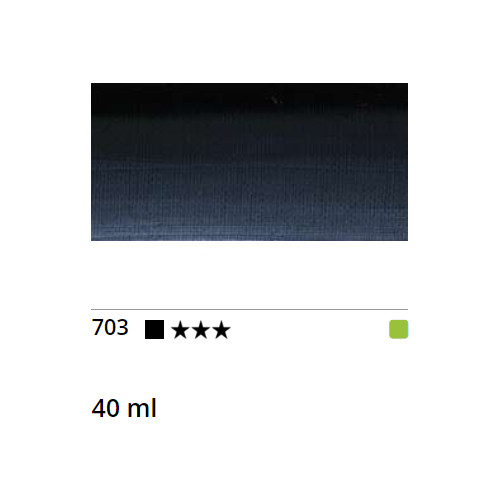 Sennelier Olej Rive Gauche 40 ml 703 Payne's Grey - Image 2
