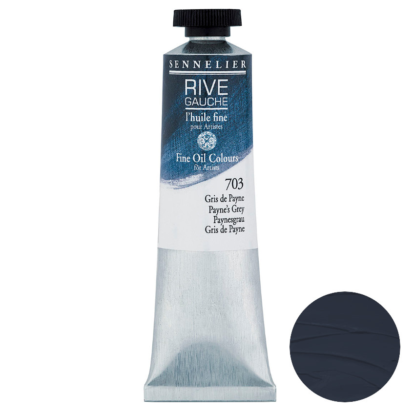 Sennelier Olej Rive Gauche 40 ml 703 Payne's Grey