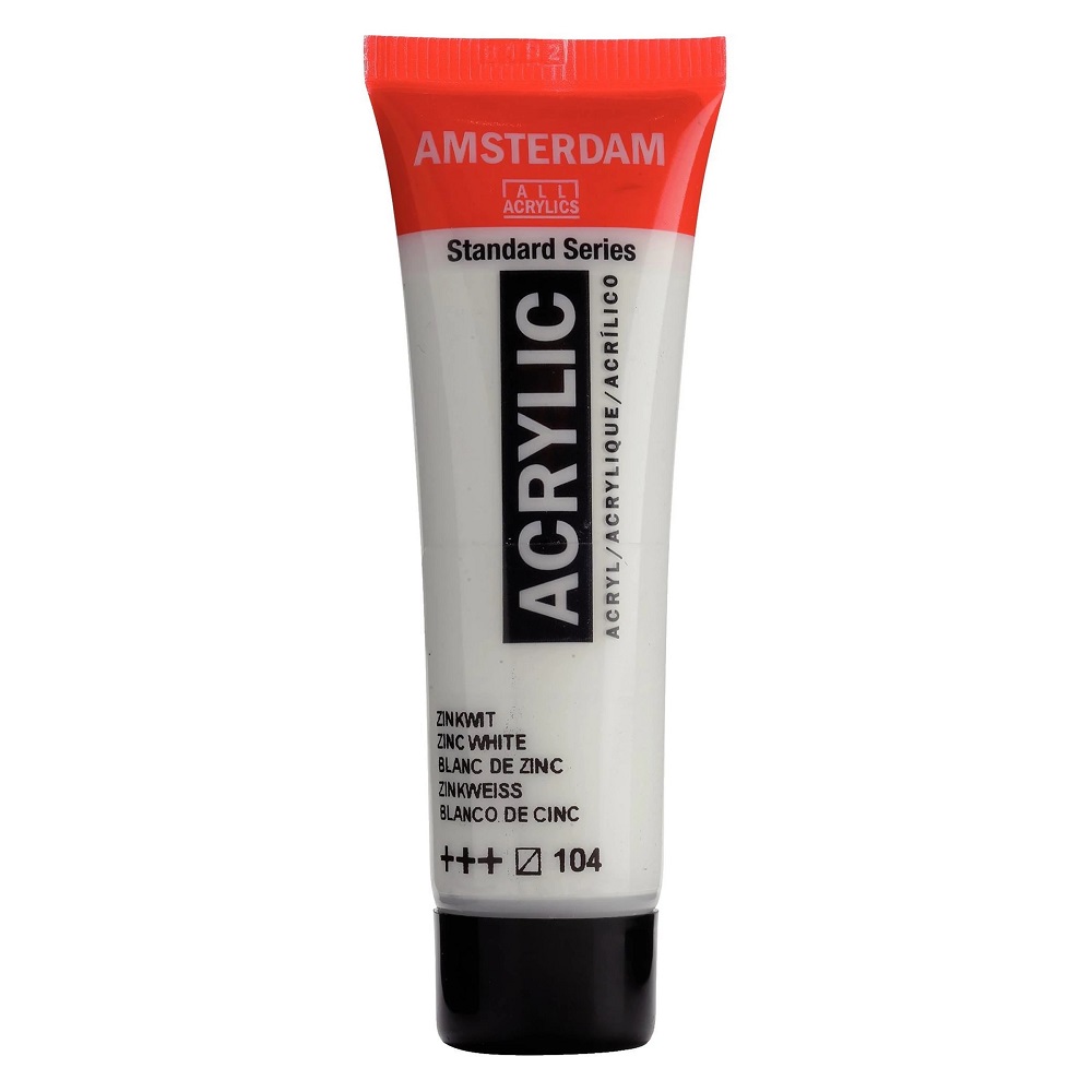 Akryl Amsterdam St. 20 ml - 104 Zinc White