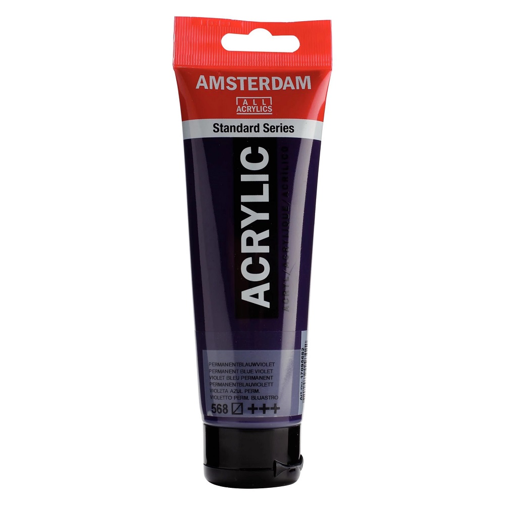 Akryl Amsterdam St. 120 ml - 568 Permanent Blue Violet