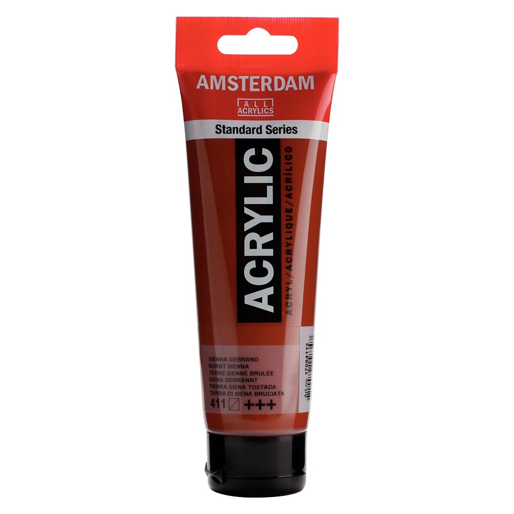 Akryl Amsterdam St. 120 ml - 411 Burnt Sienna