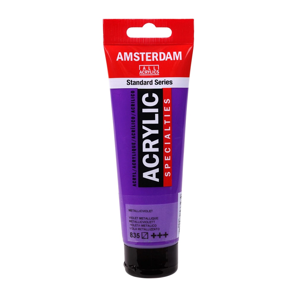 Akryl Amsterdam St. 120 ml - 835 Metallic Violet