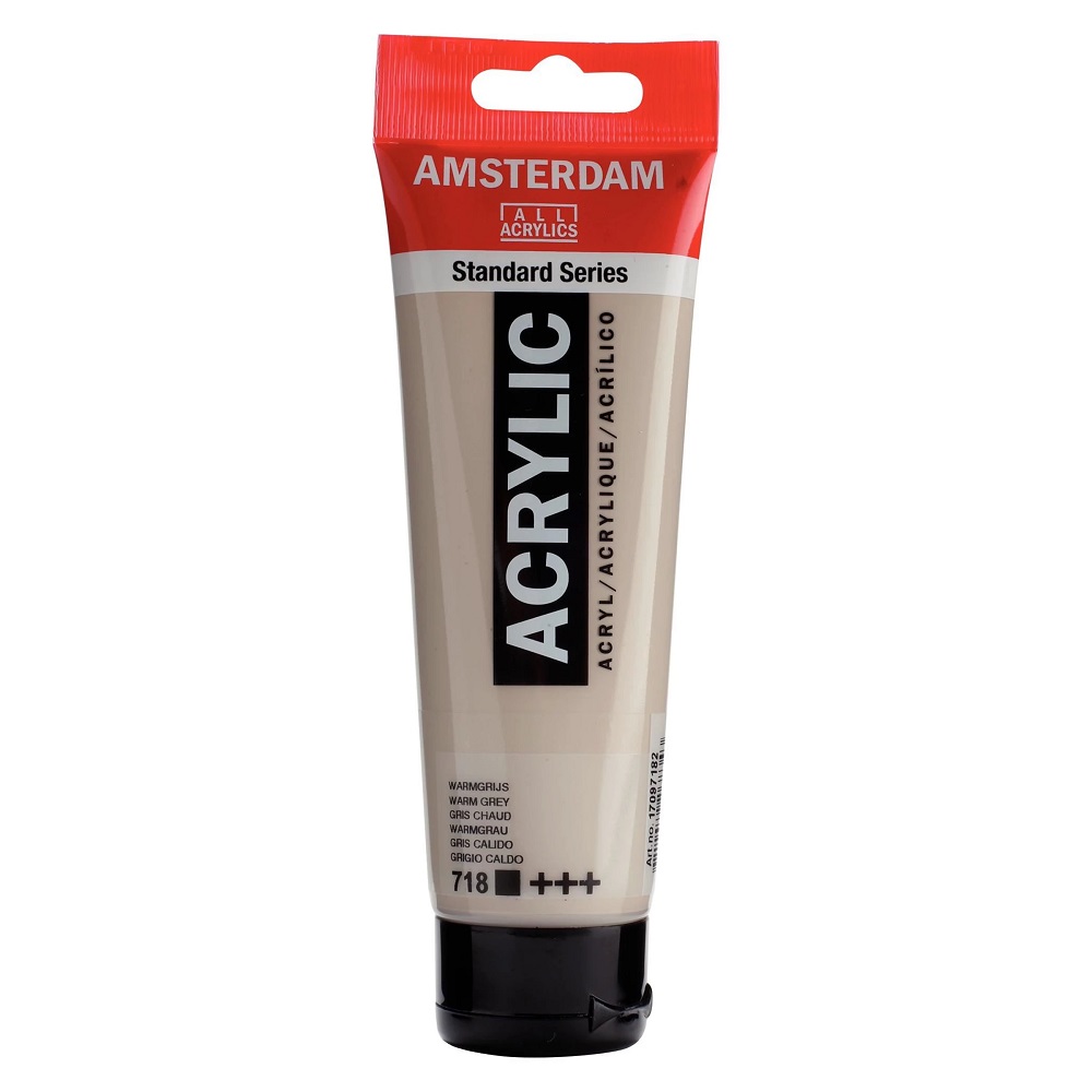 Akryl Amsterdam St. 120 ml - 718 Warm Grey