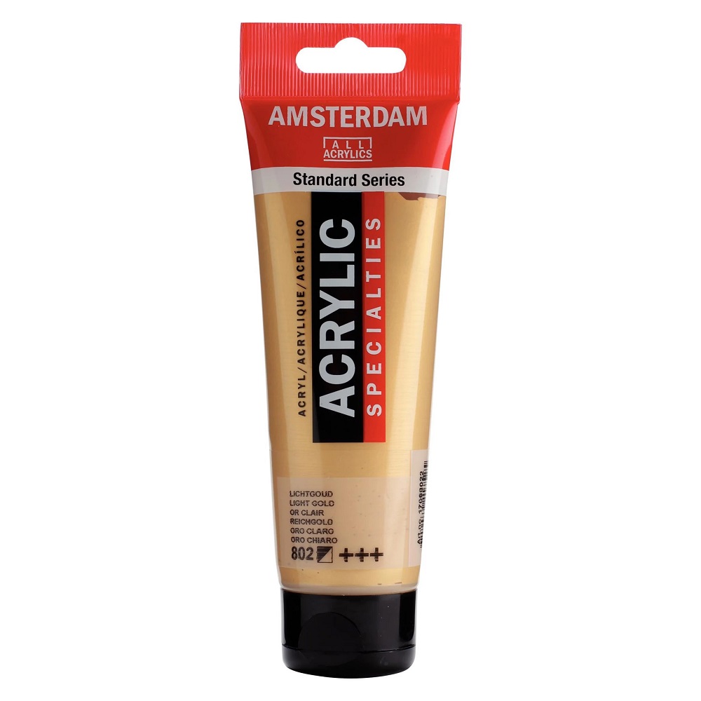 Akryl Amsterdam St. 120 ml - 802 Light Gold