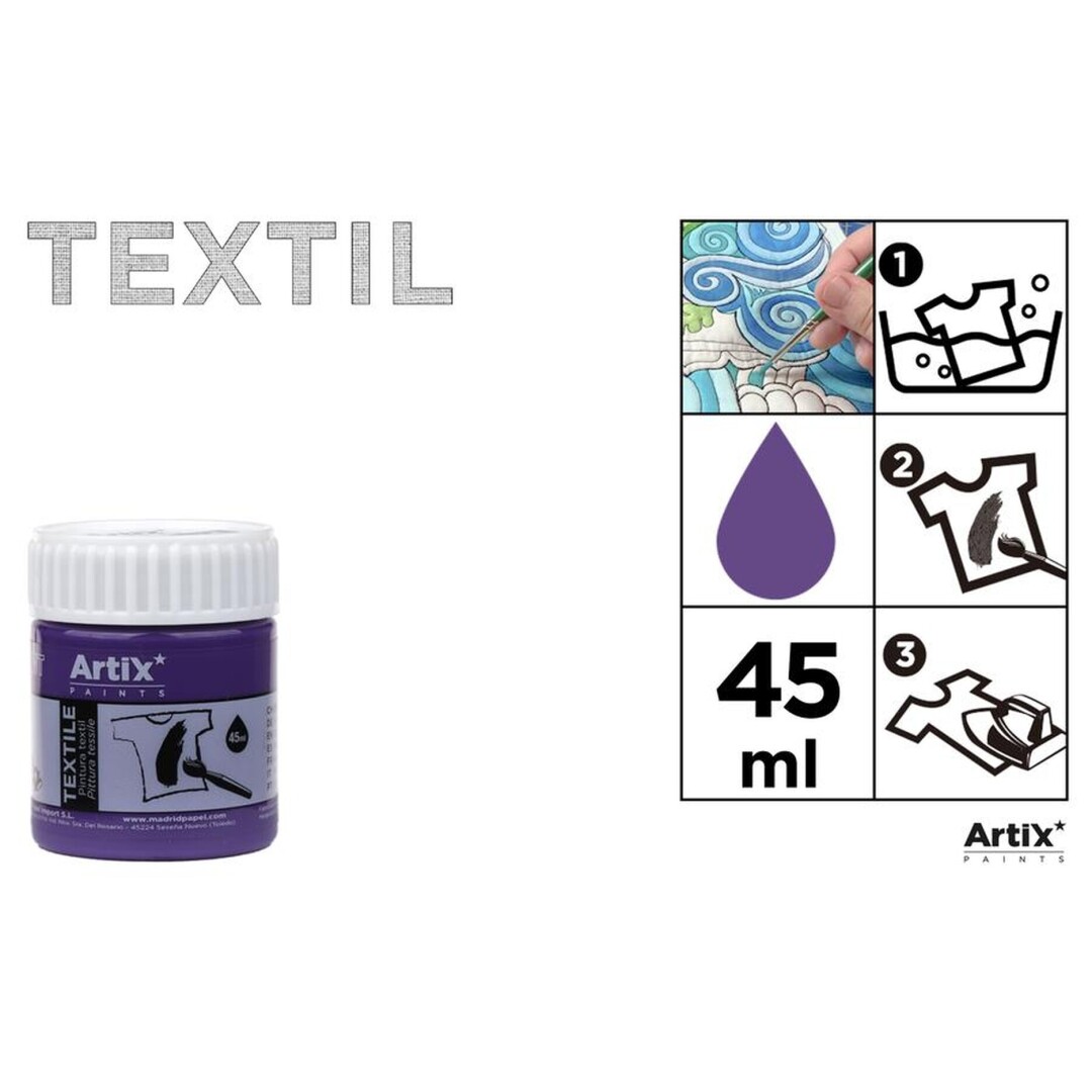 PERSIAN INDIGO 45 ml -TEXTILNÍ BARVA - fialová